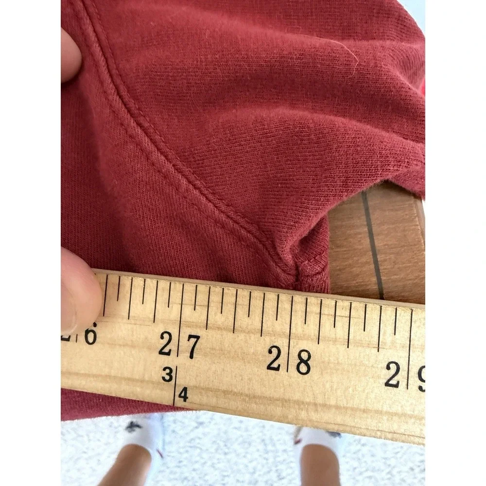 Champion Red Logo Cotton Men's 4XL Short Sleeve Crew Neck Knit T-Shirt - Picture 5 of 6
